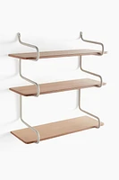 Three-Tier Wall Shelf
