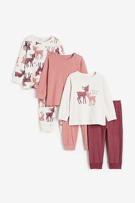 3-pack Cotton Pajamas