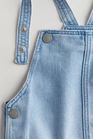 Denim Overall Shorts