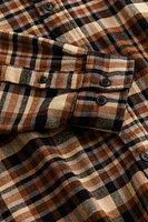 Loose Fit Flannel Shirt