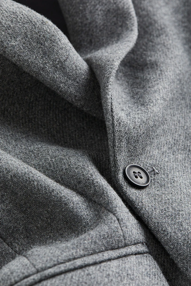 Double-breasted Wool-blend Jacket