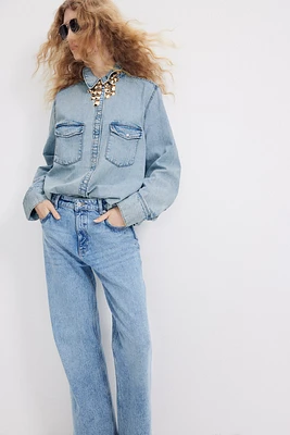 Chemise en denim