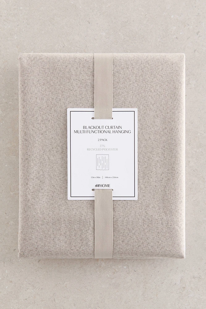 2-pack Blackout Curtain Panels