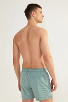 Seersucker Swim Shorts