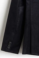 Slim Fit Velvet Blazer