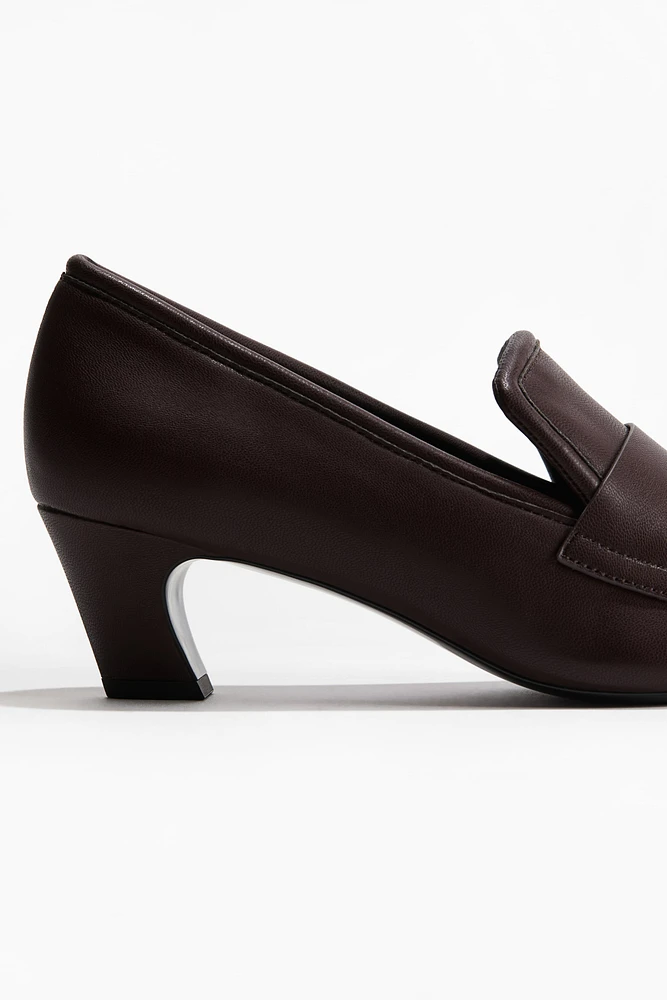 Loafer-Style Pumps