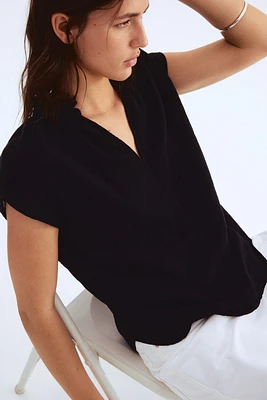 Cotton Muslin Blouse