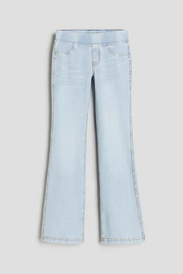 Pantalon évasé en jersey