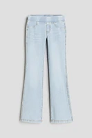 Pantalon évasé en jersey