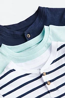 3-pack Henley Shirts