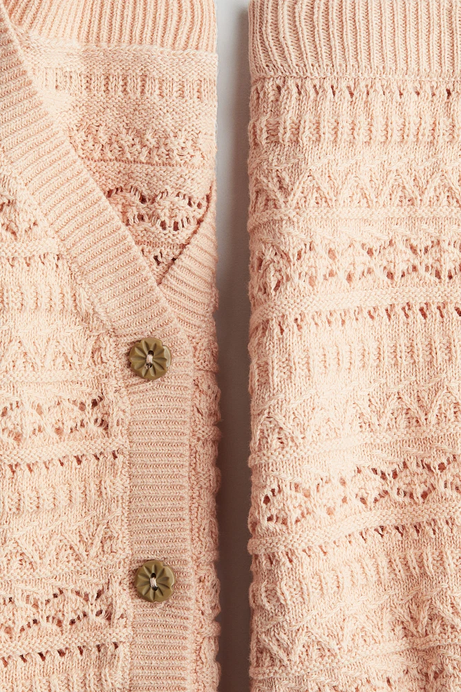 Ensemble 2 pièces en tricot de coton fantaisie