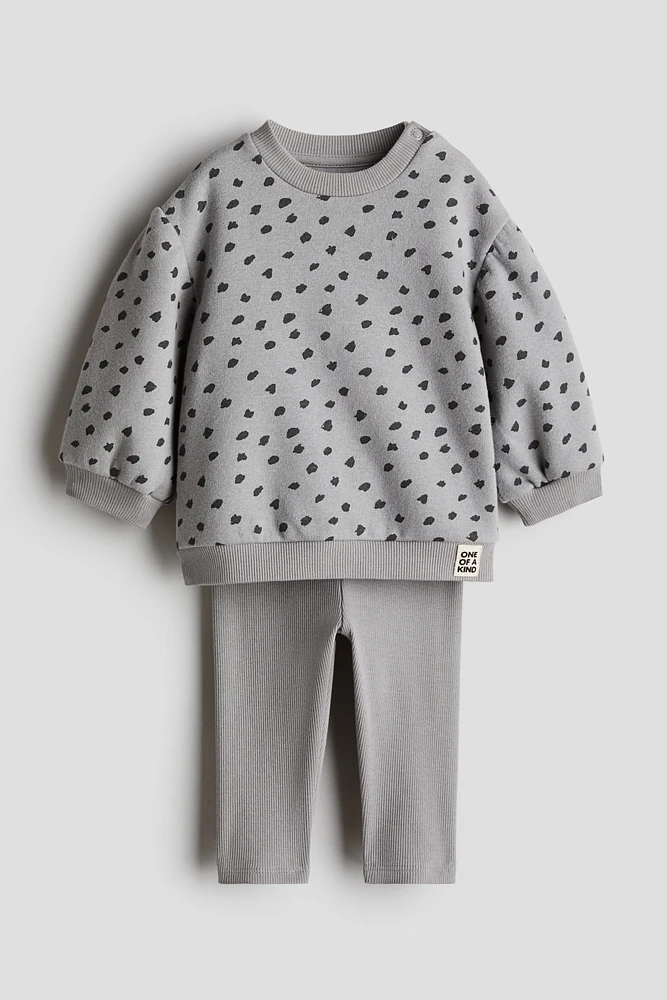 2-piece Sweatshirt and Leggings Set