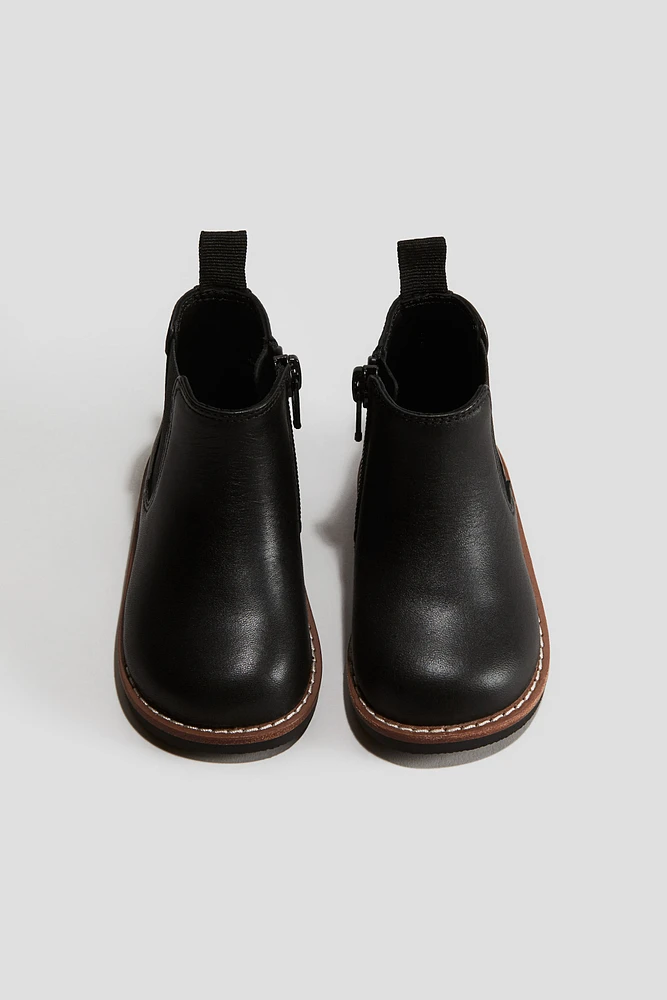 Leather Chelsea Boots