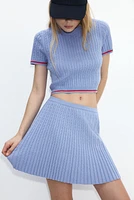 Cable-Knit Skirt