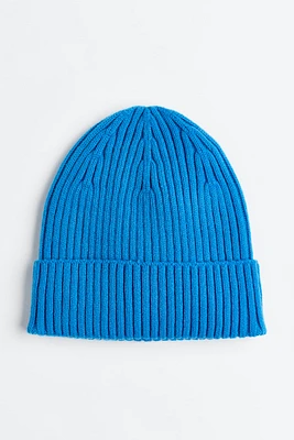 Rib-Knit Beanie