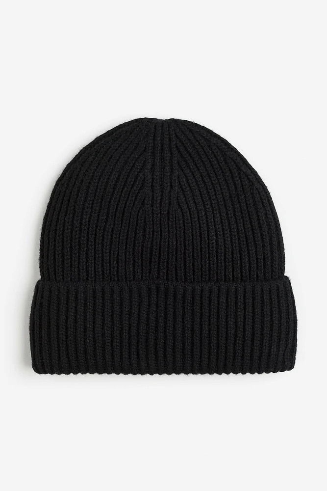 Rib-knit Hat