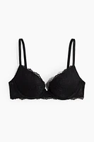 Soutien-gorge super pigeonnant en dentelle