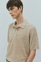 Regular Fit Fine-knit polo shirt