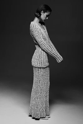 Rib-knit Sweater