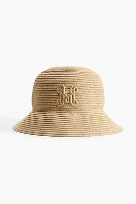 Straw Bucket Hat