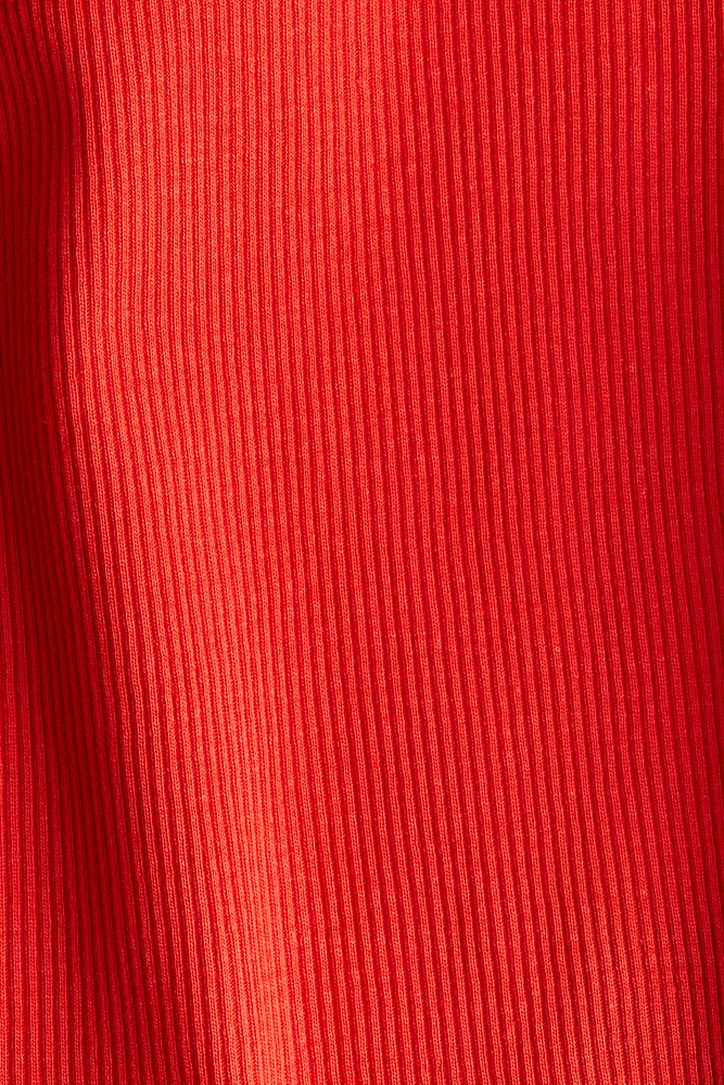 T-shirt côtelé court