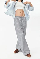 Cotton Drawstring Pants