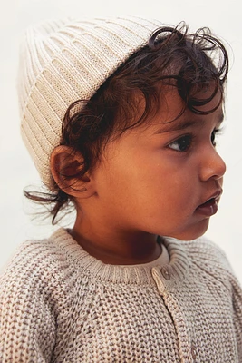 Wool-Knit Beanie