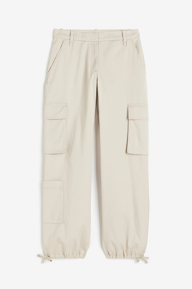 Twill Cargo Pants