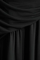 Draped Bandeau Dress