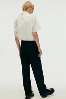 Regular Fit Textured-weave Resort Shirt