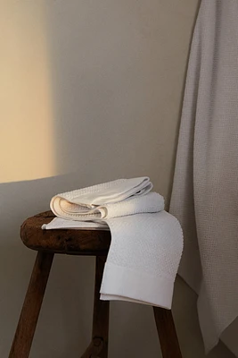 Lot de 2 essuie-mains en coton éponge