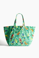 Patterned Beach Bag