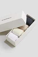 4-pack Ribbed Socks