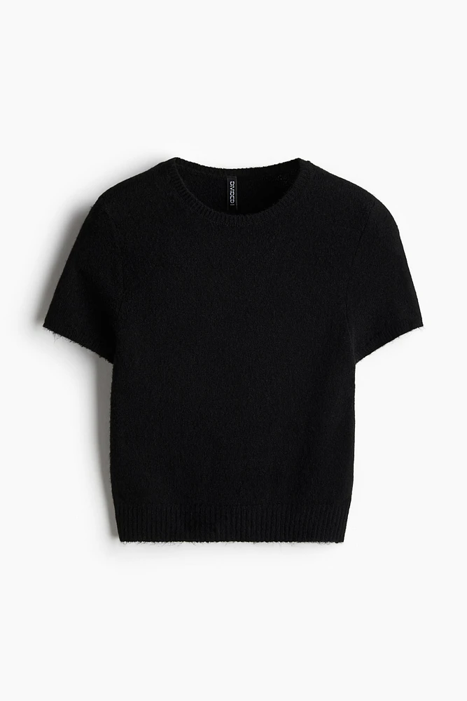 Fine-Knit T-Shirt