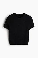 Fine-Knit T-Shirt