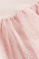 Dress with Tulle Skirt