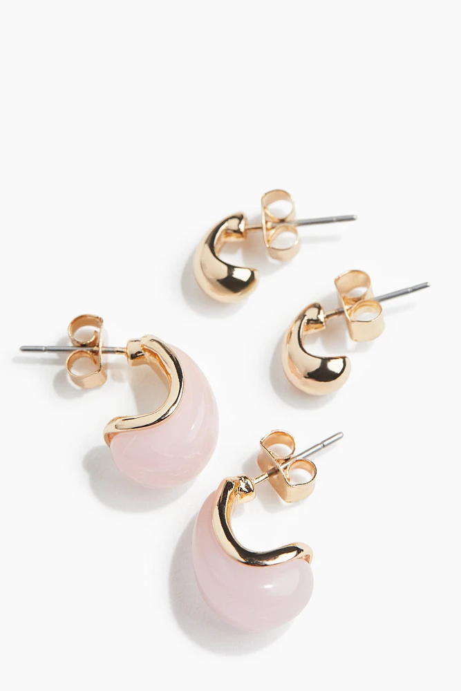 2 Pairs Earrings