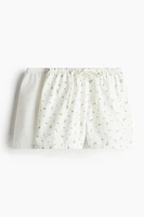 2-pack Cotton Poplin Pajama Shorts