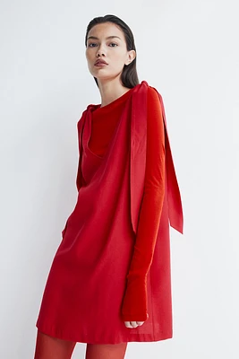 A-Line Tie-Strap Dress