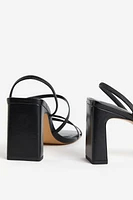 Block-heeled Sandals