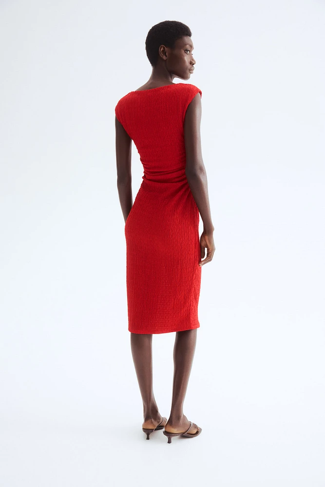 Draped Bodycon Dress