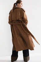 Napped Trench Coat