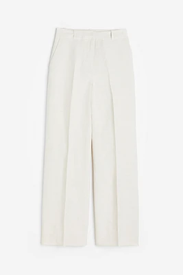 Silk-blend Pants