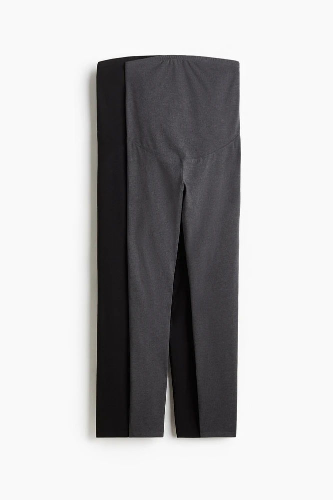 MAMA 2-pack Jersey Leggings