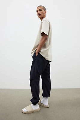 Regular Fit Nylon Pants