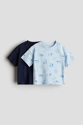 Lot de 2 T-shirts en coton