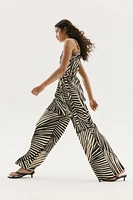 Tie-Belt Jumpsuit