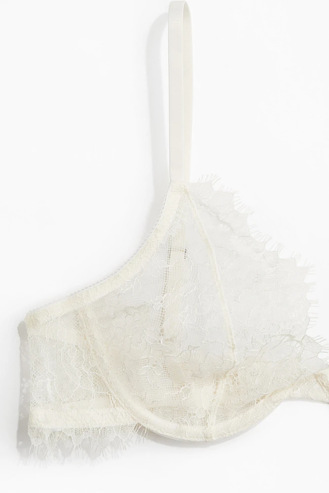 Soutien-gorge en dentelle à armatures
