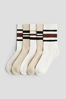 5-pack Ribbed Socks