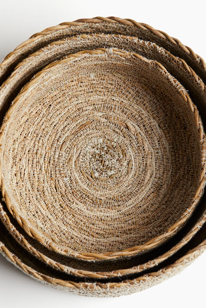 3-pack Seagrass Storage Baskets